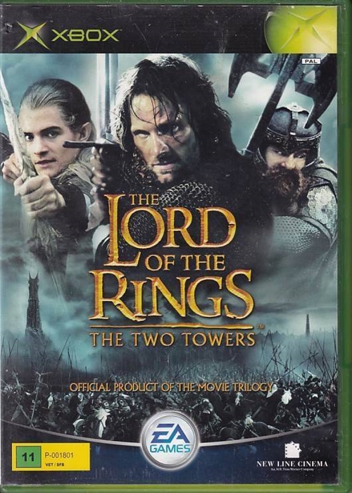 The Lord of the Rings The Two Towers - XBOX (B Grade) (Genbrug)